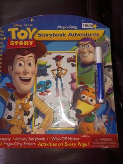 Toy story game and book