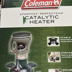 Coleman SportCat PerfecTemp Catalytic Camp Heater Unused w Box for Sale in  San Jose, CA - OfferUp