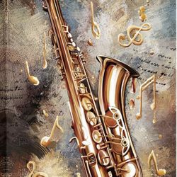 Saxophone Wall Art 