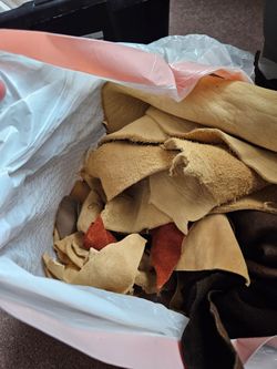 Scrap leather