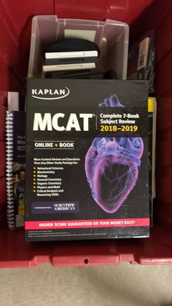 MCAT review book