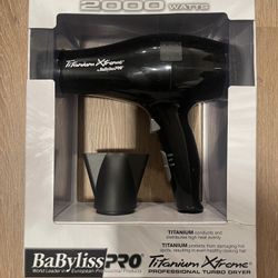 BaByliss Pro Titanium Xtream Dryer