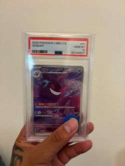 PSA 10 Pokemon Gengar Gem Pack Chinese