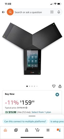 Polycom RealPresence Trio 8500 Conference Phone (2(contact info removed)0-025)