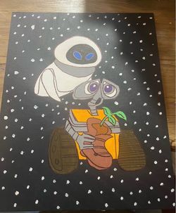 Wall-E Canvas Painting