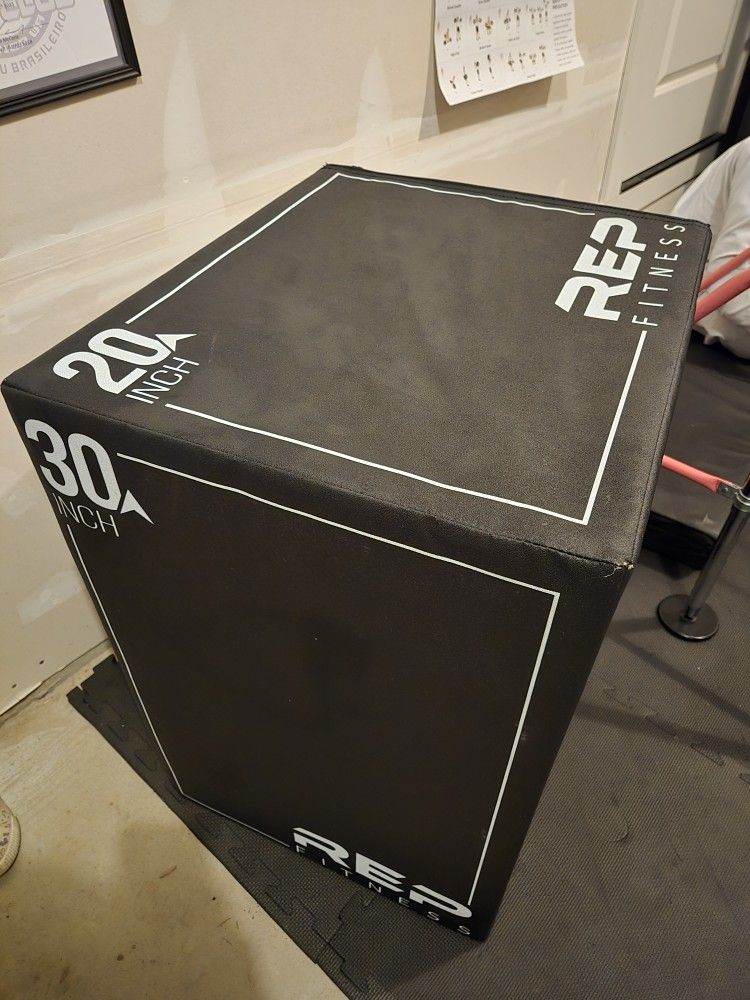 REP Fitness 3-in-1 Plyo Box (20/24/30 inch)