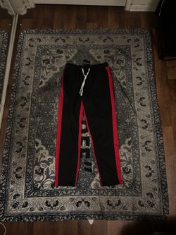 Black slim sweats