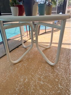 Patio table