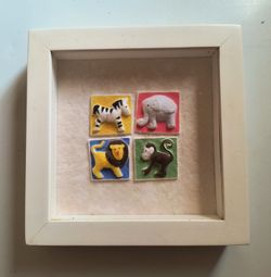 Pressed Paper Framed Art