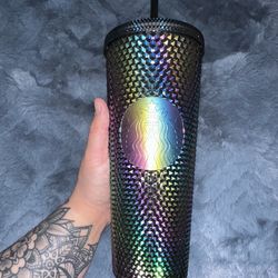 Dark Iridescent Starbucks Cup
