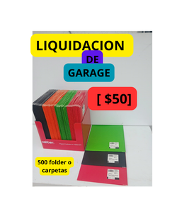 FOLDERS O CARPETAS NUEVAS EN SU CAJA