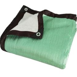 BRAND NEW..95 % Green Aluminum Foil Shade Cloth Heavy Duty Fabric