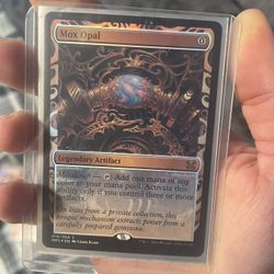 Mtg Mox Opal Holo Card