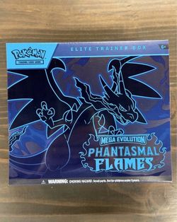Pokémon TCG Mega Evolution Phantasmal Flames Elite Trainer Box