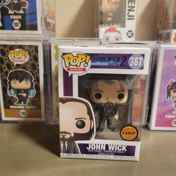 John Wick Bloody chase Funko Pop VAULTED!