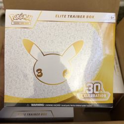 Pokemon 30th anniversary ETB (SEALED)