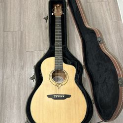 Luna Heartsong Acoustic Electric Guitar 