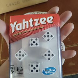 NEW  YAHTZEE GAME BY HASBRO -   PICK ⛏️ UP ONLY