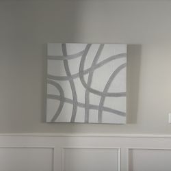 Canvas with decoration 