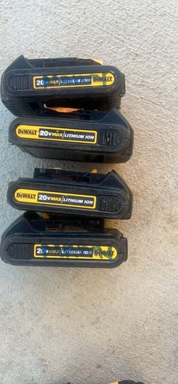 DeWalt power tool battery