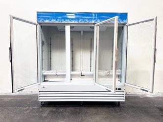 NSF 3 Glass Door Freezer Merchandiser Frozen food SD1.9L3