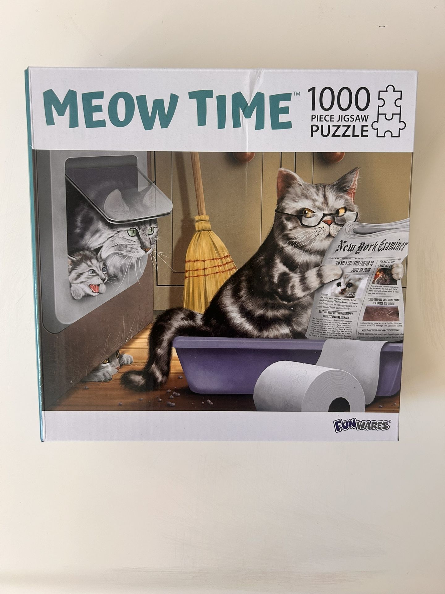 Fun Waves - Meow Time - 1000 Piece Puzzle