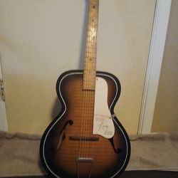 1950's Kay Archtop Sunburst Acoustic Guitar  🎸$325