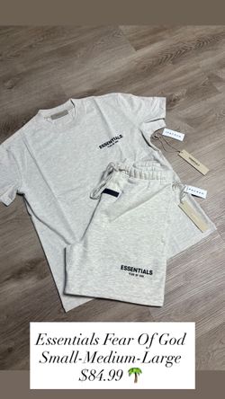 Essentials shirts and shorts