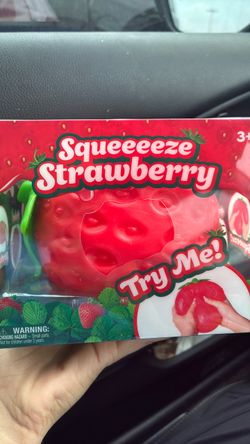 jumbo strawberry squishy