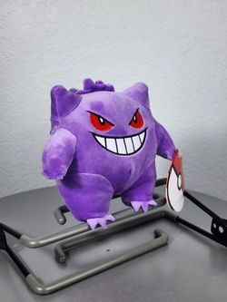 6" Pokemon Purple Gengar Standing Plush