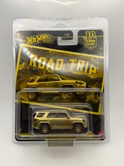 Hot Wheels 1:64 Car Culture Road Trip 2018 Toyota 4Runner Chase Gold