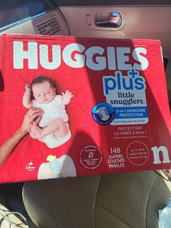 Huggins newborn diapers