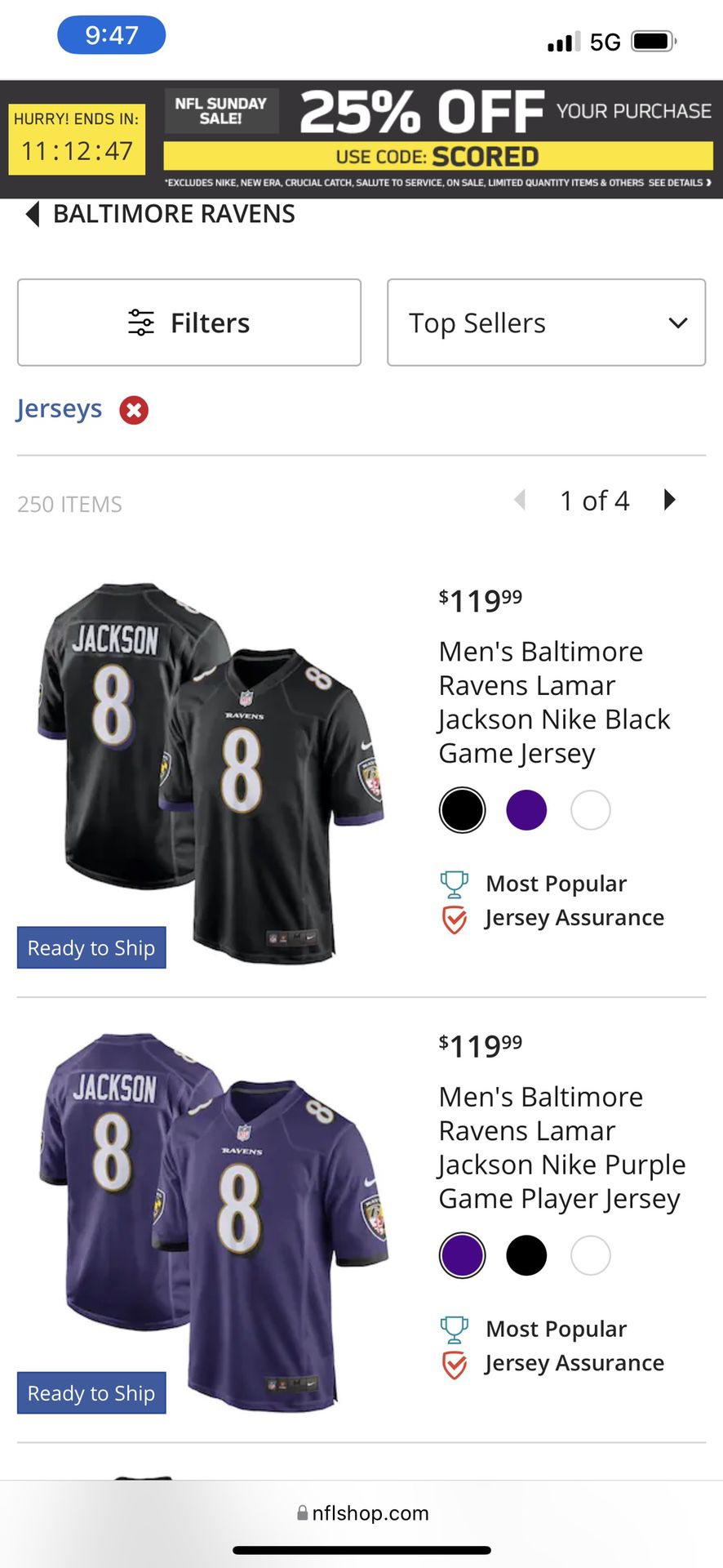 Authentic Stitched Lamar Jackson Jersey for Sale in Los Angeles, CA -  OfferUp