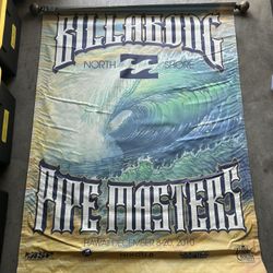 Billabong Pipe Masters 2010 North Shore Hawaii Surf Competition Vinyl Banner (EXTREMELY RARE)