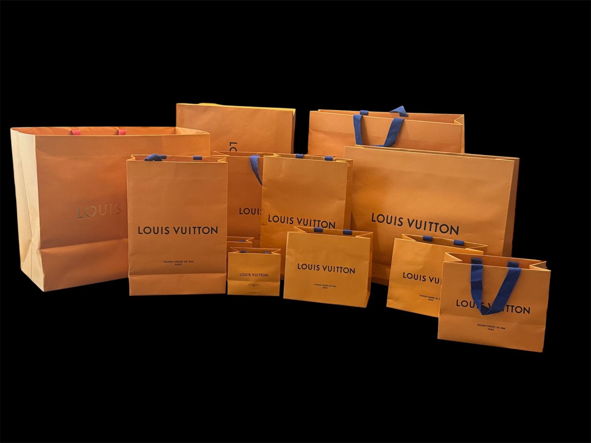 Louis Vuitton Authentic Gift Bags 12pc