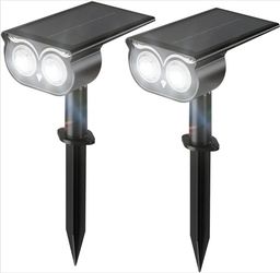 8 Pack Solar Landscape Lights, 3 Modes