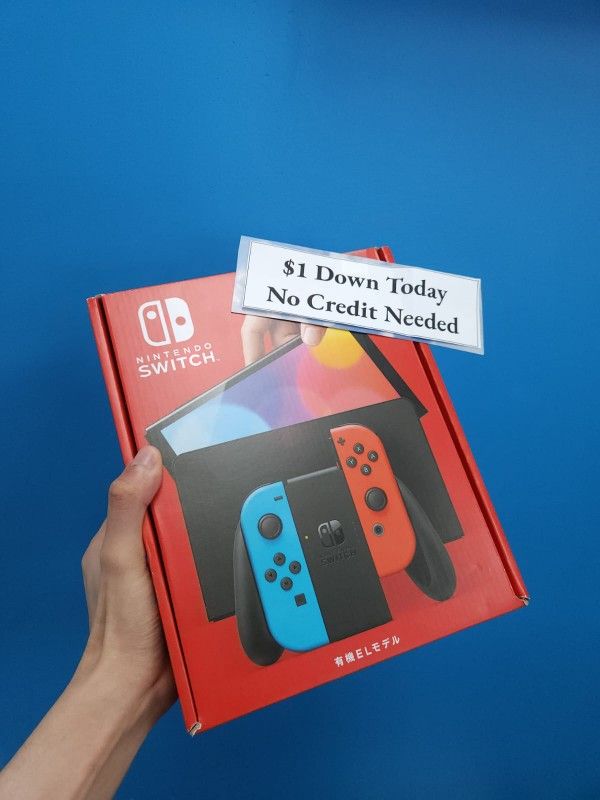 Nintendo Switch OLED New - PAYMENTS AVAILABLE With $1 DOWN - NO CREDIT NEEDED
