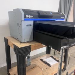 Dtg Printer Epson 2100 Surecolor + Heatpress