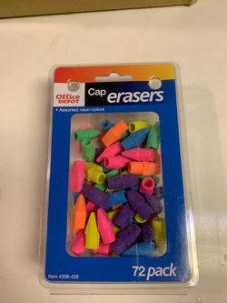 Office Depot Erasers