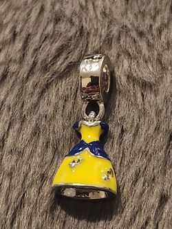 NEW Princess Dress Dangle Charm.  From a clean and smoke-free household.  Bundle to save on shipping costs!  Shipping or Pick up Only at 23rd Street i