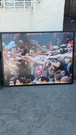 Large Framed Ohio State Buckeyes Fan Photo Print