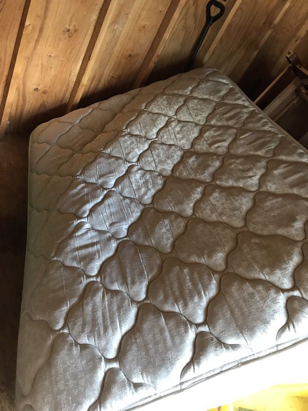 Free full size mattress.