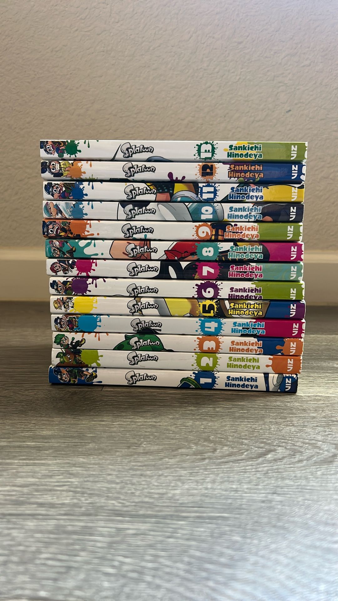 Splatoon Books 1-13