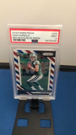 SAM DARNOLD ROOKIE PRIZM PSA 9