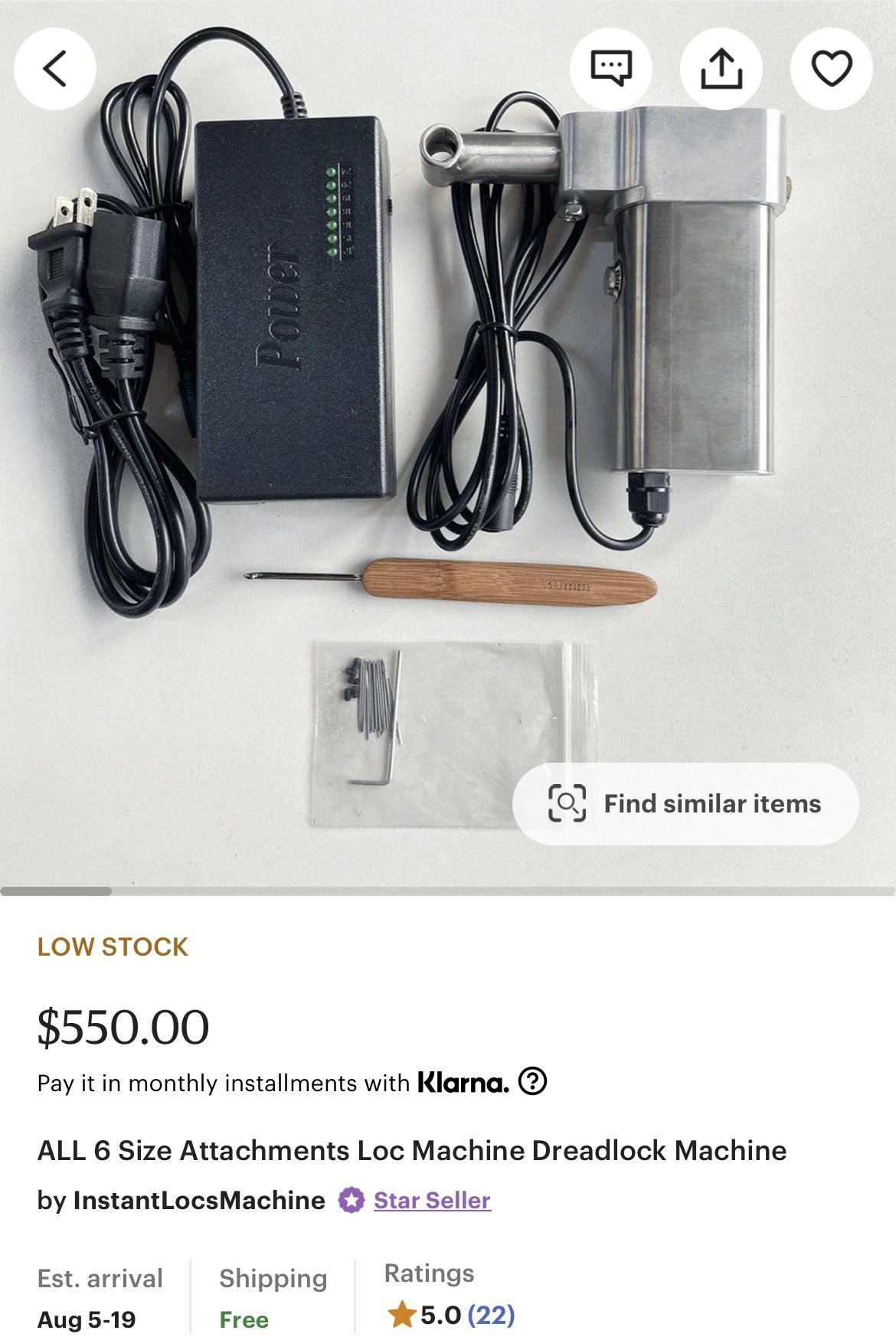Instant Dreads Machine 