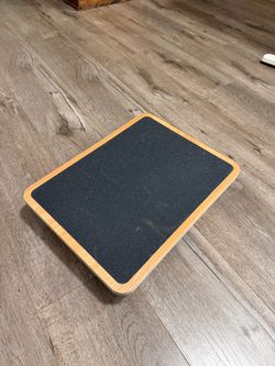 StrongTek Wooden Balance Board with Non-Slip Surface
