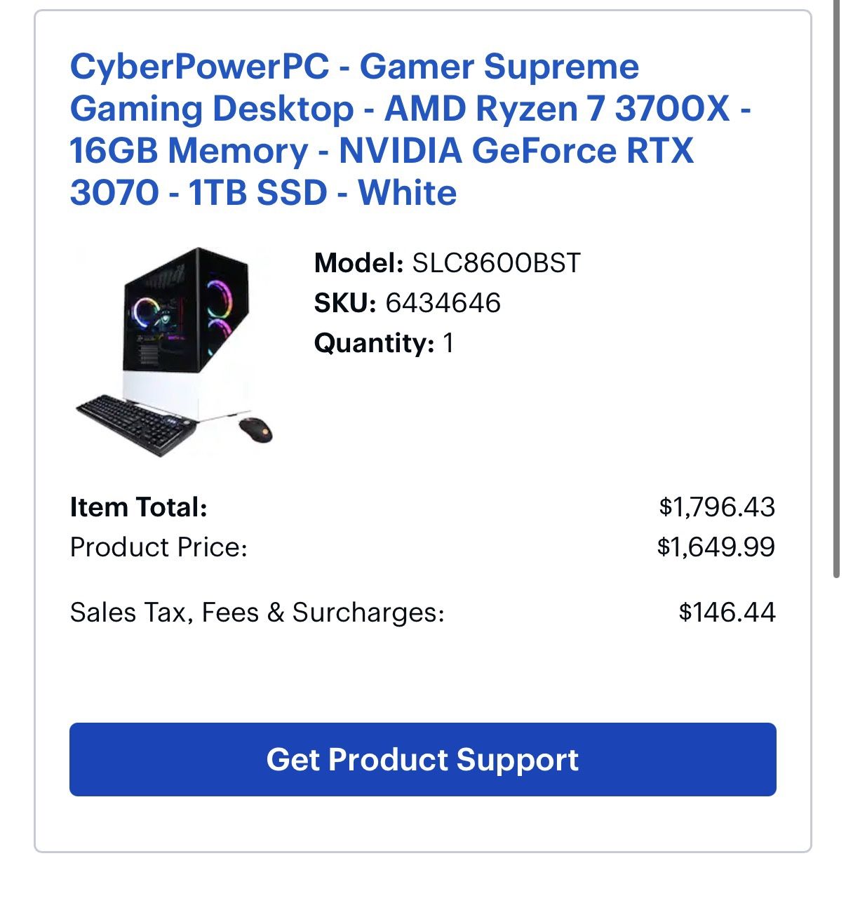 Selling Gaming PC 