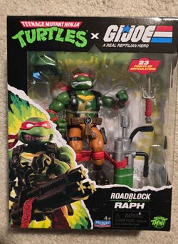 Teenage mutant ninja turtles TMNT GI Joe Figures