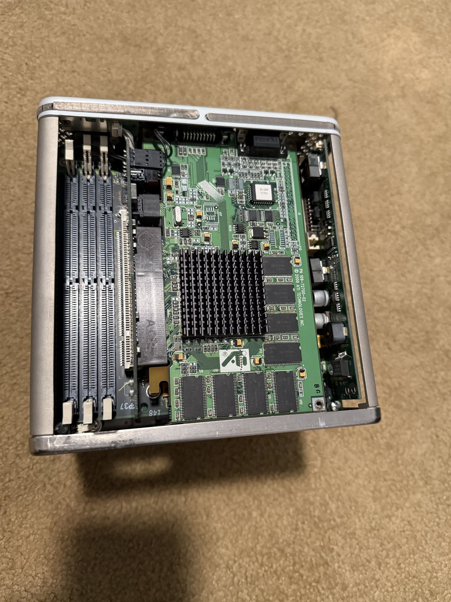 Apple G4 Cube for parts, untested