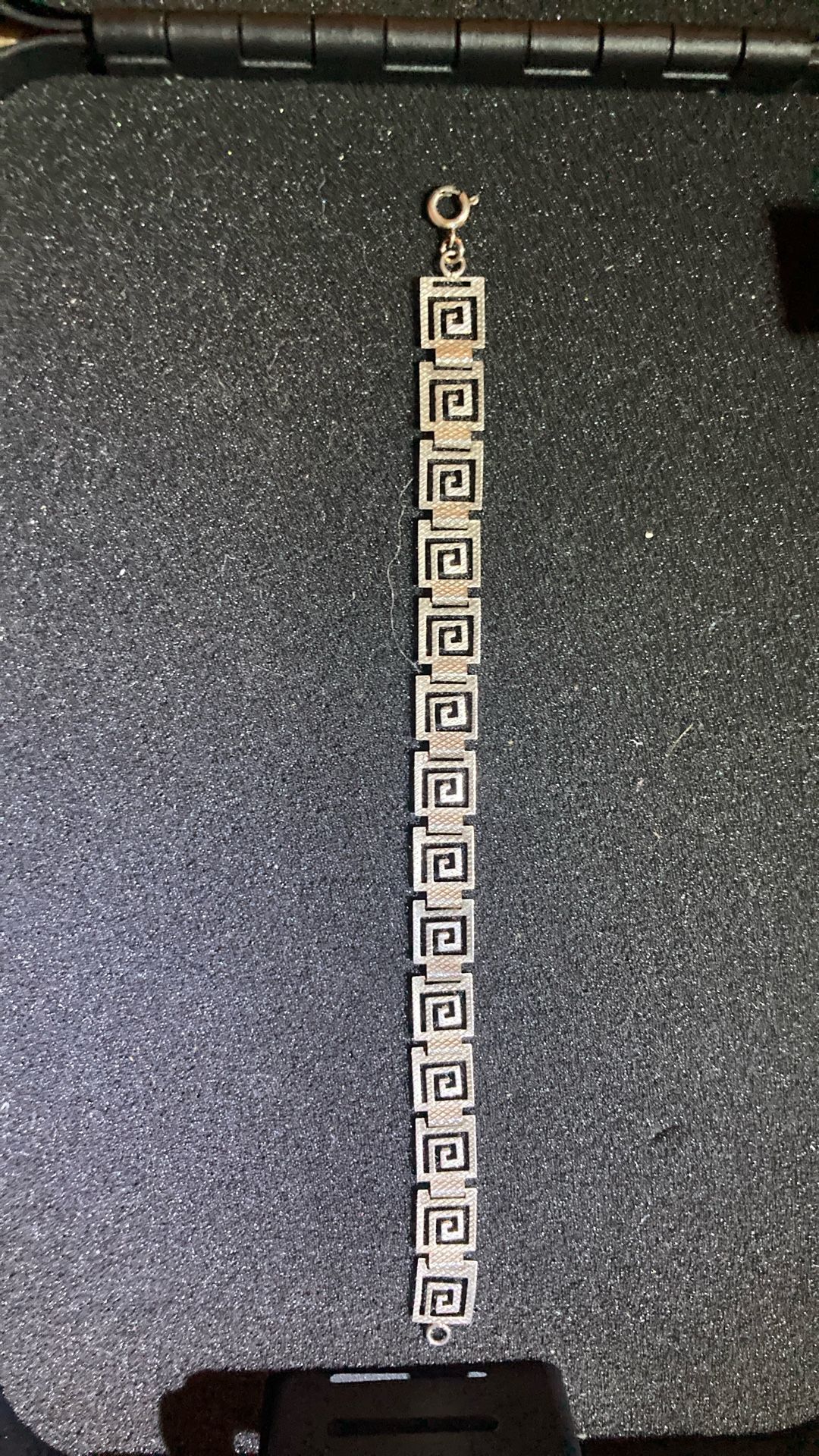 VERSACE LINK BRACELET 925 SILVER / PLATA